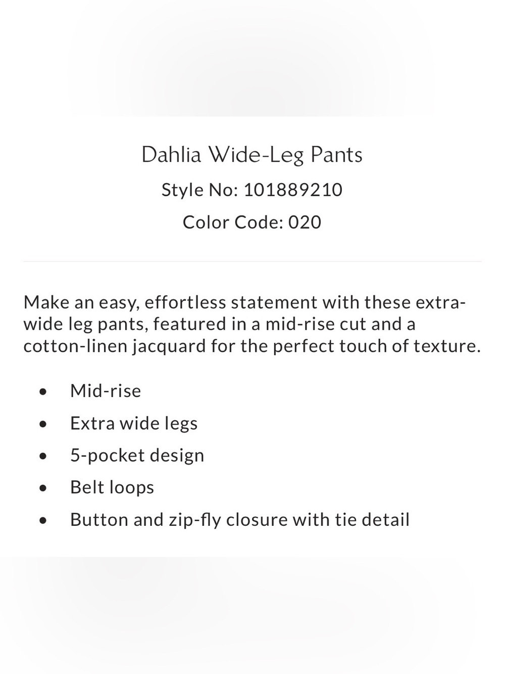 Free People Dahlia Wide Leg Pants - Picture 6 of 14